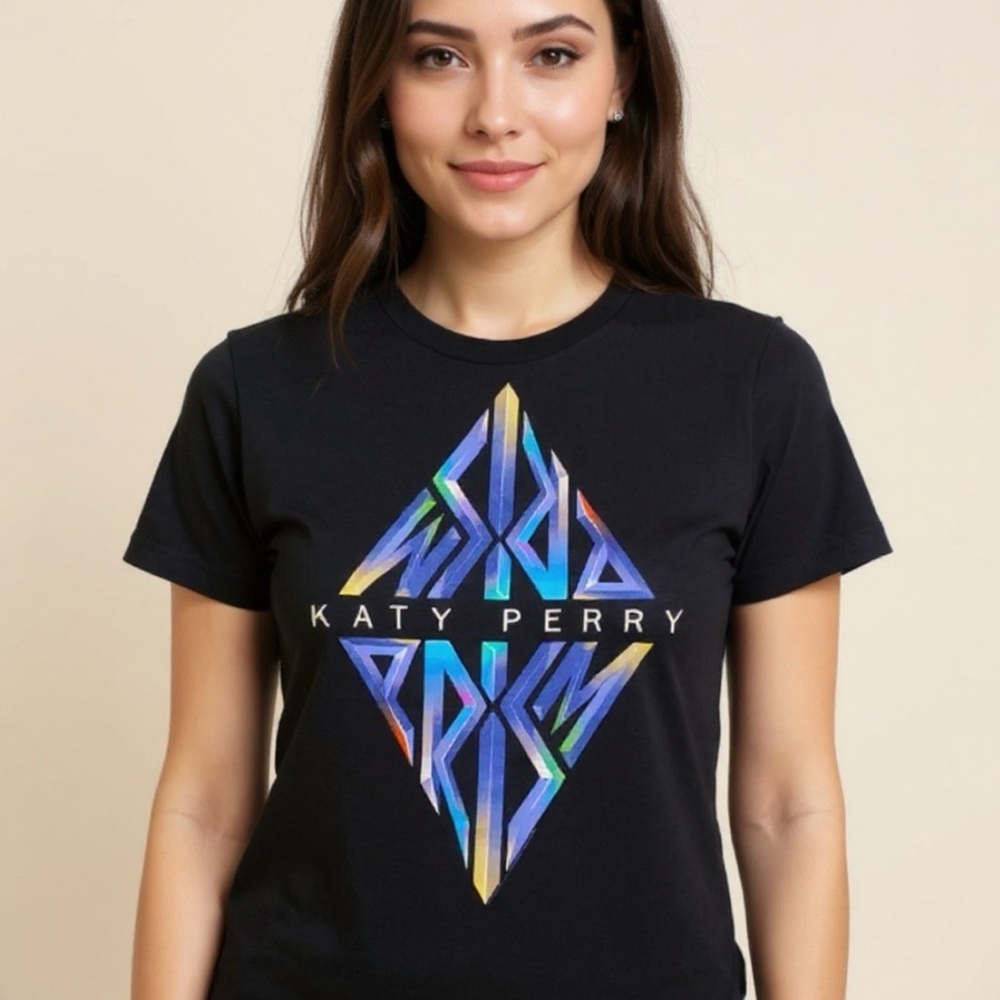 Katy Perry 2013 Prismatic Band T-Shirt